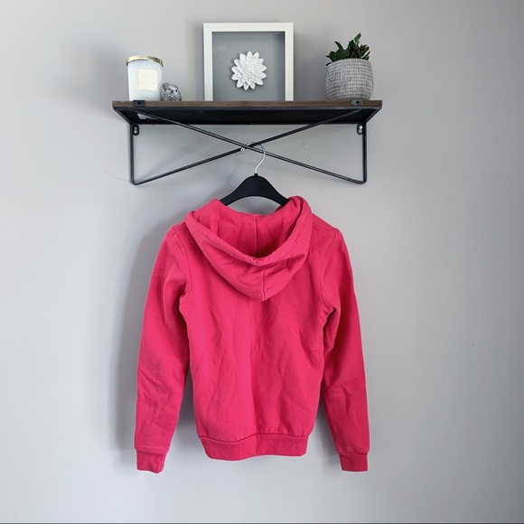 Aritzia // Talula Pink Zip-Up Hoodie - Picture 2 of 3